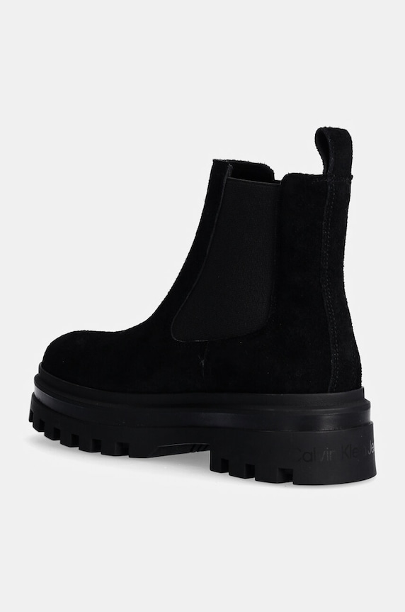 Obutev Usnjeni chelsea Calvin Klein Jeans LUGGED CHELSEA BOOT HR SU YM0YM01067 črna