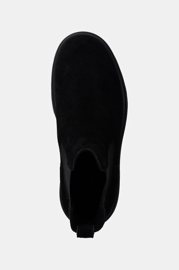 Usnjeni chelsea Calvin Klein Jeans LUGGED CHELSEA BOOT HR SU črna YM0YM01067