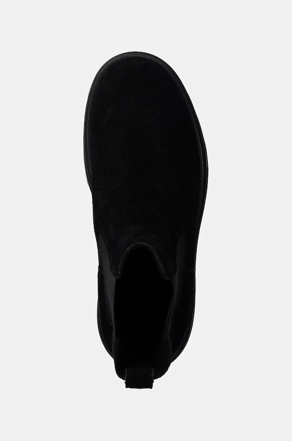Usnjeni chelsea Calvin Klein Jeans LUGGED CHELSEA BOOT HR SU črna YM0YM01067