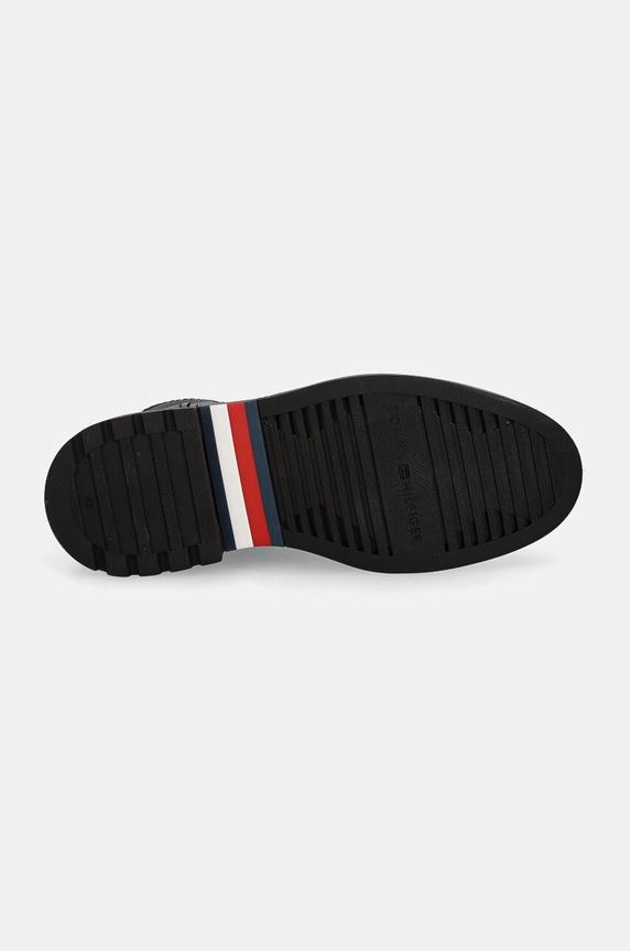 Tommy Hilfiger buty skórzane HILFIGER COMFORT LWT LTH BOOT FM0FM05183 czarny