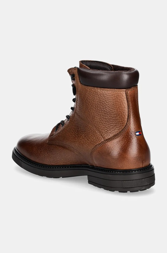 Obuća Kožne cipele Tommy Hilfiger HILFIGER OUTDOOR WARM LTH BOOT FM0FM05192 smeđa