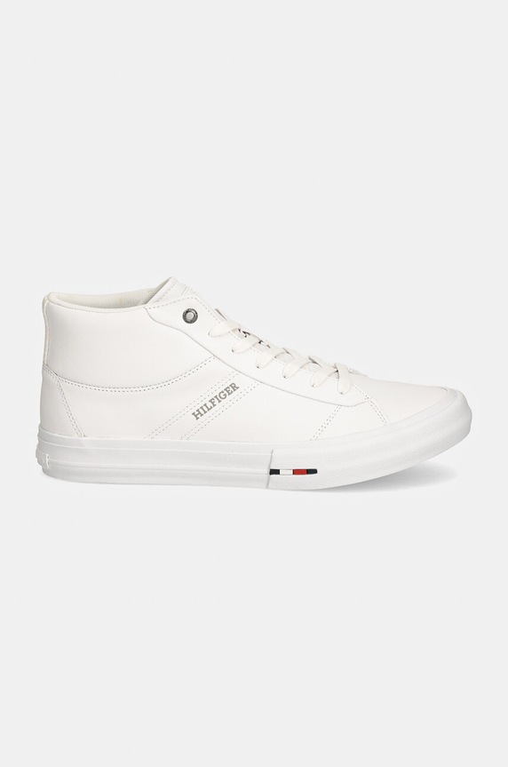 Tommy Hilfiger sneakers TH HI VULC STREET RWB LTH FM0FM05202 bianco AW24