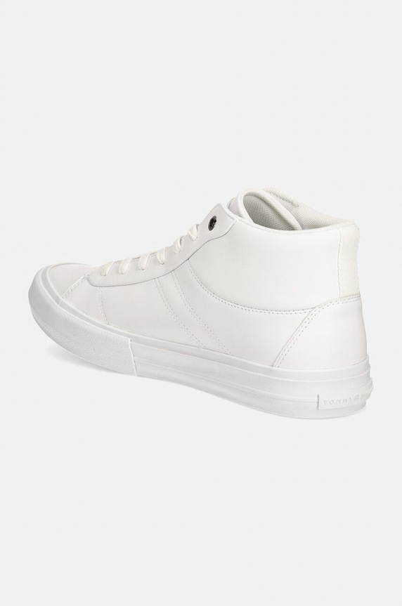Scarpe Tommy Hilfiger sneakers TH HI VULC STREET RWB LTH FM0FM05202 bianco