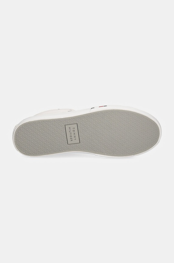 Tommy Hilfiger sneakers TH HI VULC STREET RWB LTH FM0FM05202 bianco