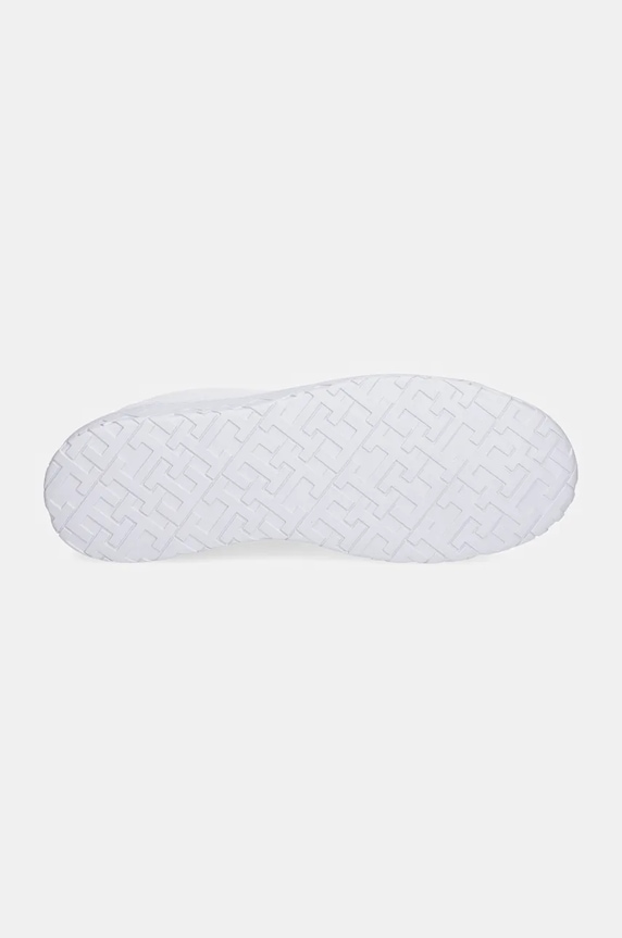 Tommy Hilfiger sneakersy skórzane COURT THICK CUPSOLE LEATHER FM0FM05208 biały