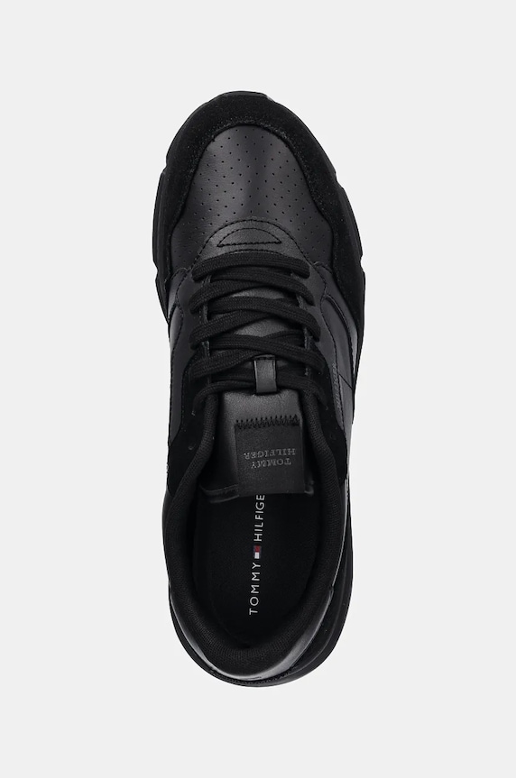 Sneakers Tommy Hilfiger FASTON LTH MIX μαύρο FM0FM05216
