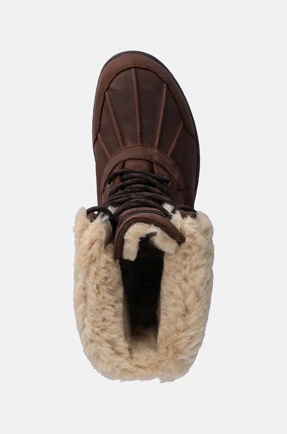UGG trapery skórzane Butte Distressed brązowy 1159510.BCDR