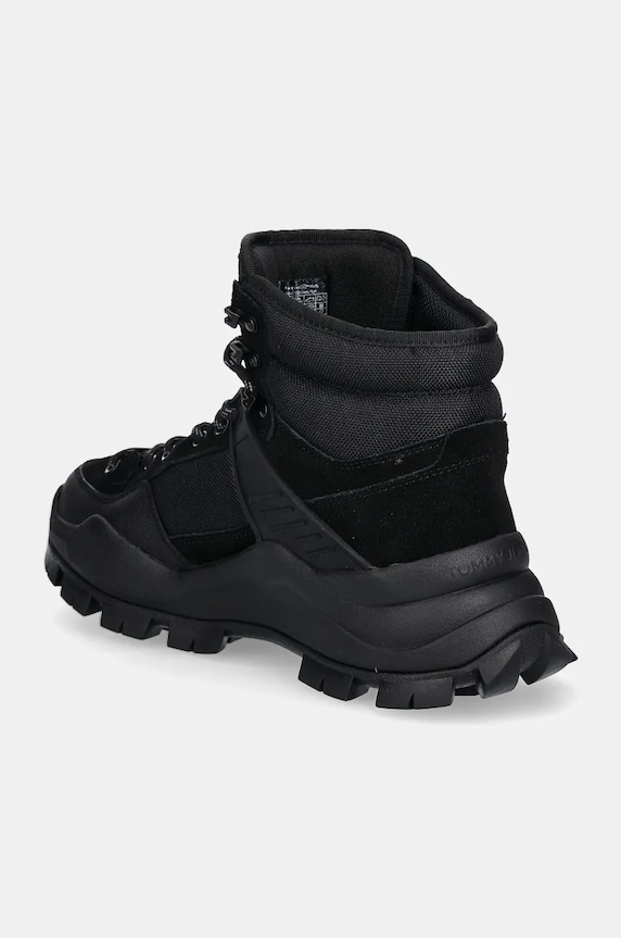 Παπούτσια Ψηλές μπότες Tommy Jeans TJM URBAN HIBRYD BOOT EM0EM01489 μαύρο