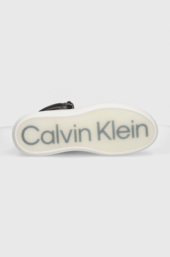 Sneakers Calvin Klein HIGH TOP LACE UP HF HM0HM01552 μαύρο