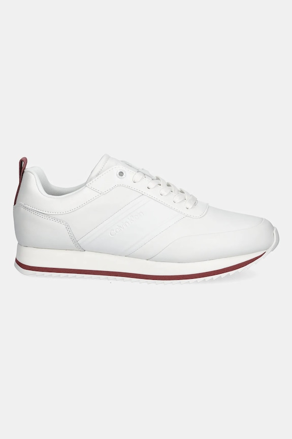 Tenisky Calvin Klein LOW TOP LACE UP LTH HF HM0HM01553 biela AW24