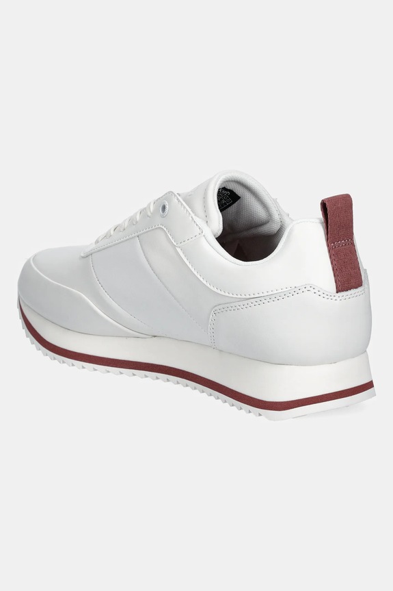 Obuv Tenisky Calvin Klein LOW TOP LACE UP LTH HF HM0HM01553 biela