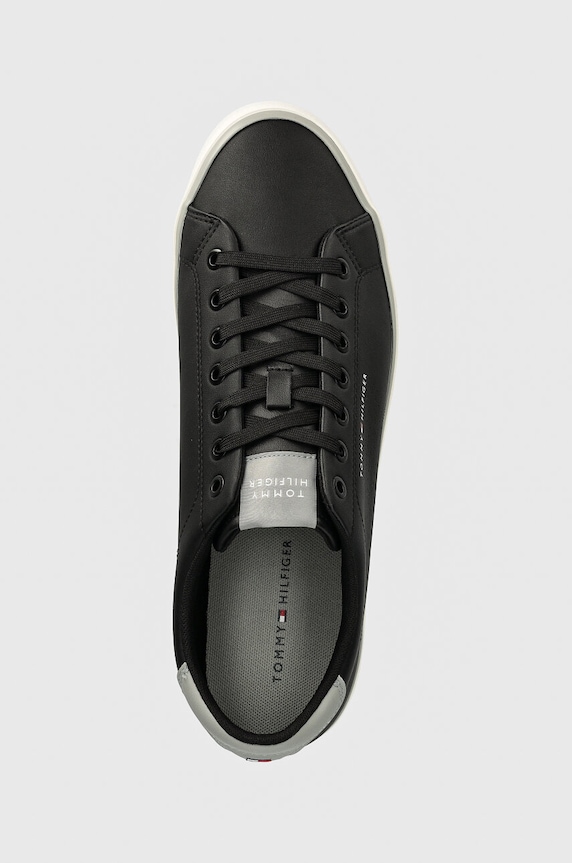 Sneakers boty Tommy Hilfiger TH HI VULC LOW CORE SEASONAL černá FM0FM05110