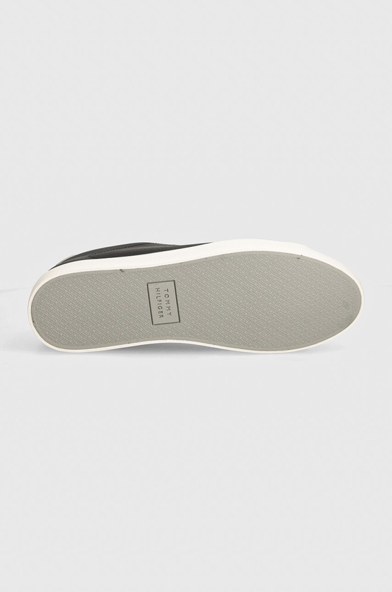 Sneakers boty Tommy Hilfiger TH HI VULC LOW CORE SEASONAL FM0FM05110 černá