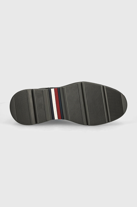 Tommy Hilfiger buty HILIFGER NUBUCK HYBRID CHUKKA FM0FM05108 czarny