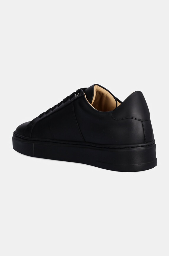 Παπούτσια Δερμάτινα sneakers Philipp Plein Nappa Lo-Top USC0657.PLE010N.0202 μαύρο