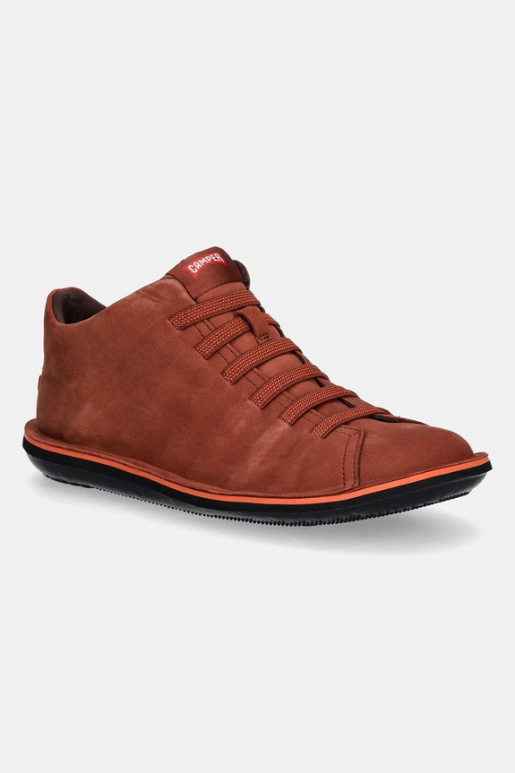 Camper sneakersy zamszowe Beetle Planet friendly pomarańczowy 36678.085