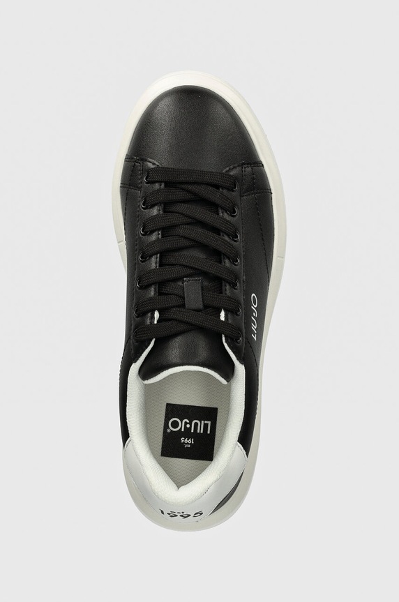 Liu Jo sneakers din piele BIG 01 negru 7B4027PX47400054