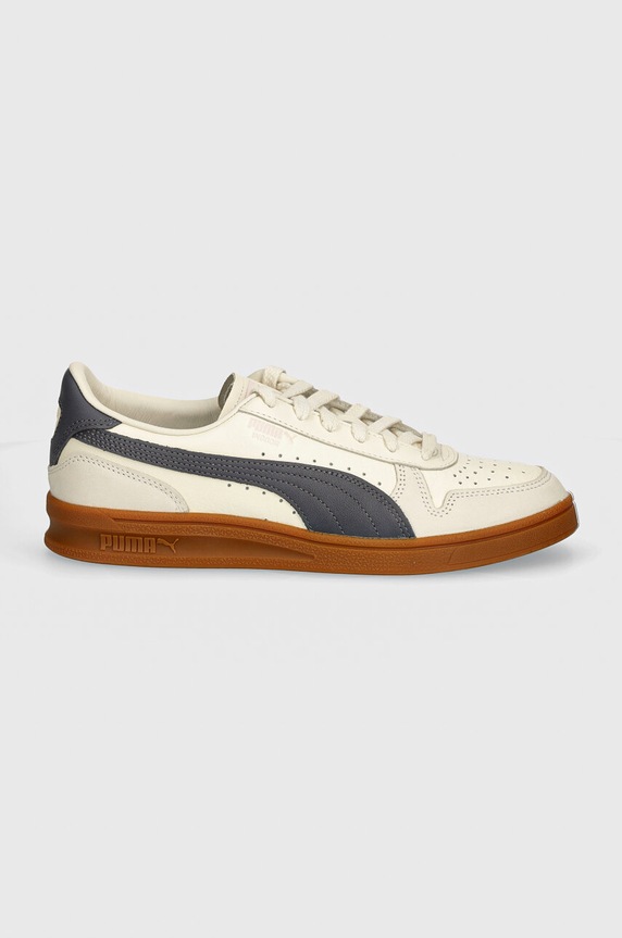 Δερμάτινα sneakers Puma Indoor OG 395363 μπεζ AW24