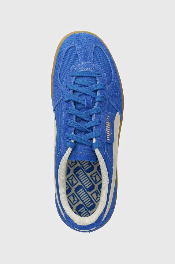 Замшеві кросівки Puma Palermo Vintage блакитний 396841