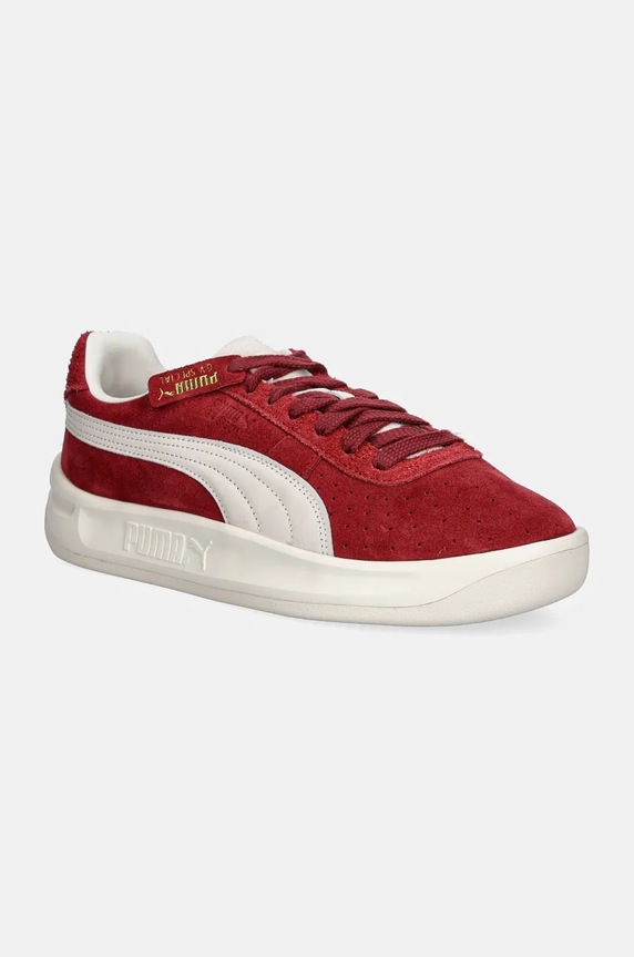 Semišové tenisky Puma GV Special Suede Intense nízky červená 398508