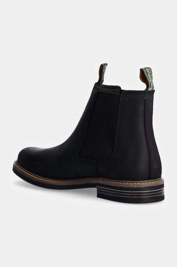 Obutev Gležnarji iz nubuka Barbour Farsley MFO0244BK11 črna