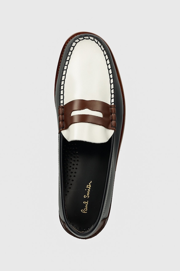 Paul Smith mokasyny skórzane granatowy M1S.LID06.NLEA