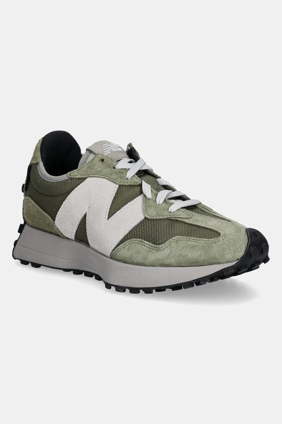 New Balance 327 Cordura Dark Olivine textile green U327OB