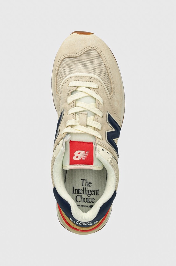Tenisky New Balance 574 béžová U574LGNV