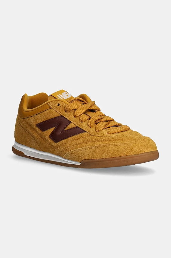 Tenisice od brušene kože New Balance RC42 niska zlatna URC42HE