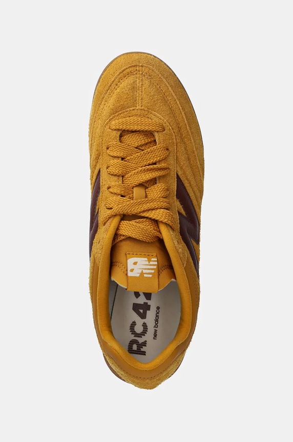 Tenisice od brušene kože New Balance RC42 zlatna URC42HE
