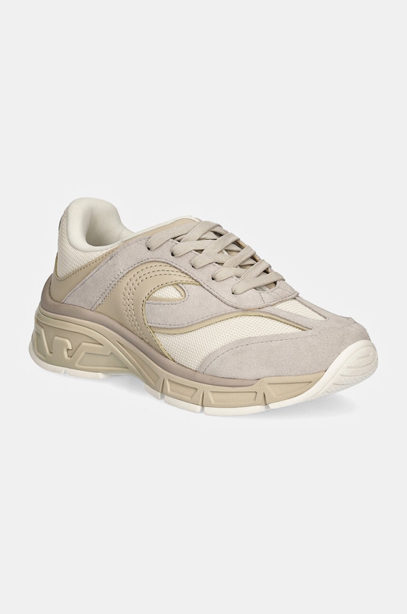 Emporio Armani sneakers piele întoarsă bej EM000262.AF10838.M1011