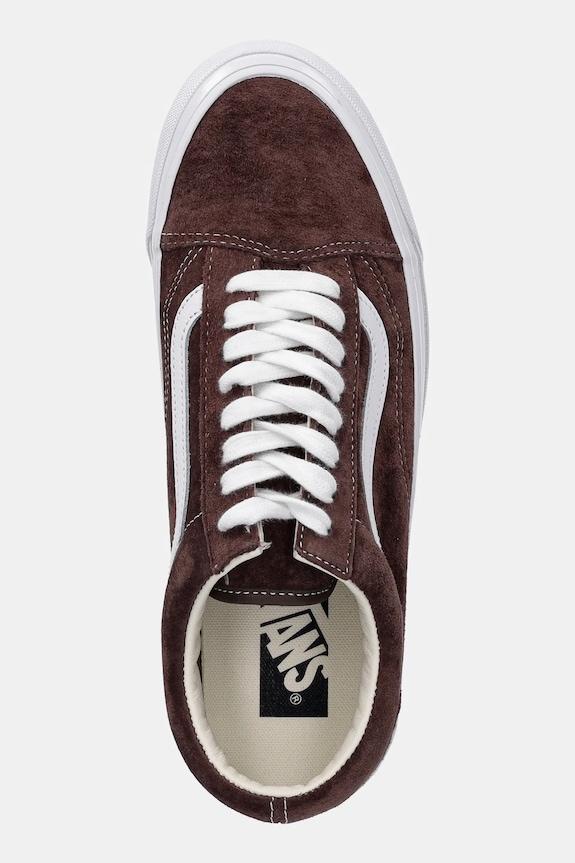 Vans scarpe da ginnastica in camoscio Premium Classics LX Old Skool marrone VN000CXUDMV1