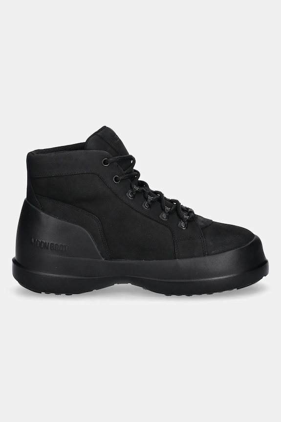 Moon Boot trapey nubuc MB LUNA TREK MID NUBUCK 80D2480070.N001.M negru AW24