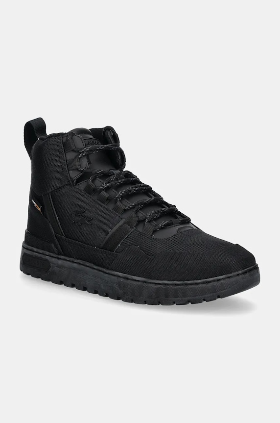 Lacoste sneakersy T-Clip Winter Mid syntetyczny czarny 48SMA0040