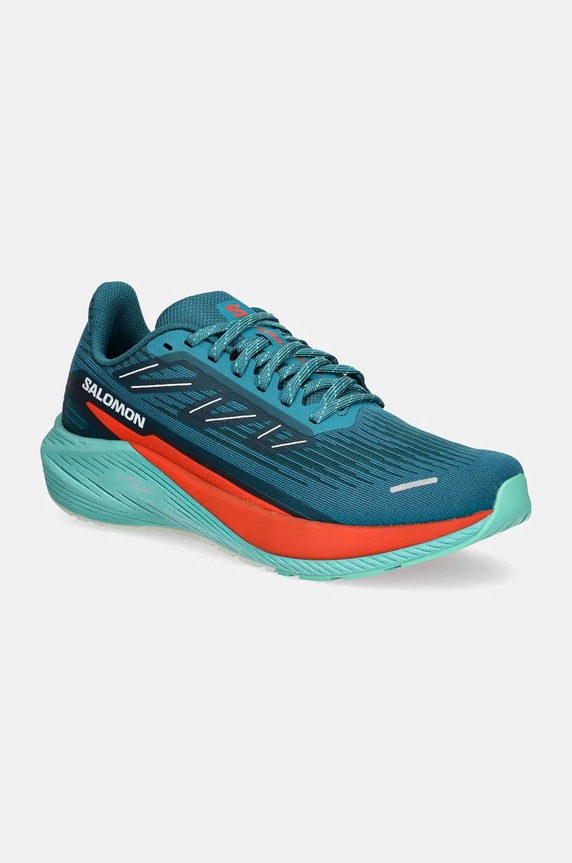 Cipele Salomon Aero Blaze 2 tekstil tirkizna L47572400