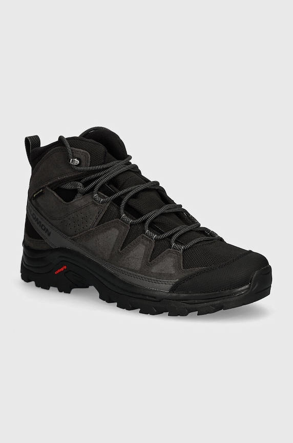Boty Salomon Quest Rove GTX semišová kůže černá L47181300