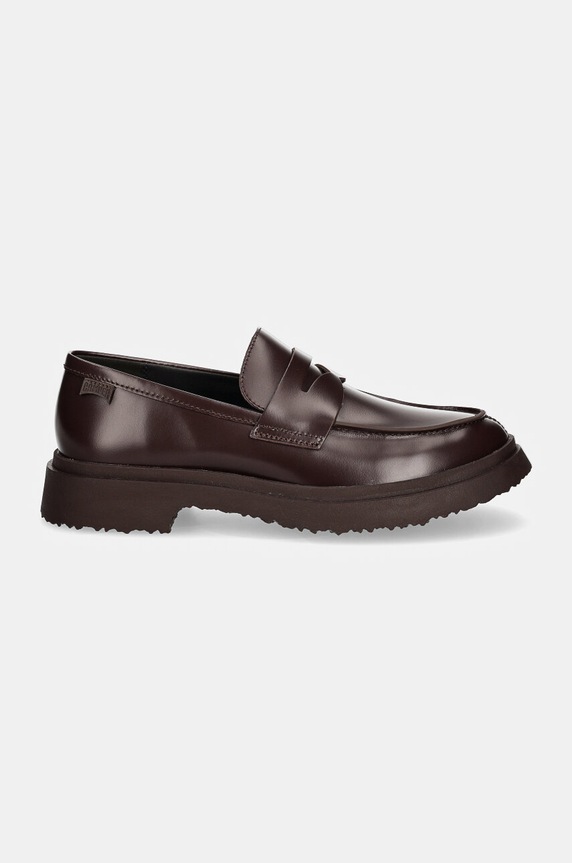 Kožené mokasíny Camper Walden K100633.034 hnědá AW24