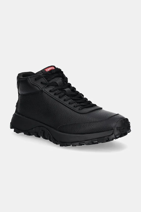 Δερμάτινα sneakers Camper Drift Trail υψηλό μαύρο K300522.001