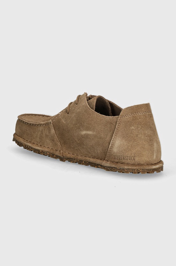 Scarpe Birkenstock scarpe in camoscio Utti Lace 1027274. beige