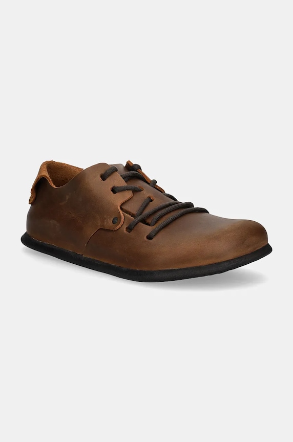 Birkenstock półbuty skórzane Montana casual brązowy 1004850