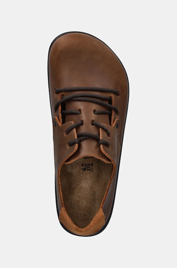 Birkenstock półbuty skórzane Montana brązowy 1004850