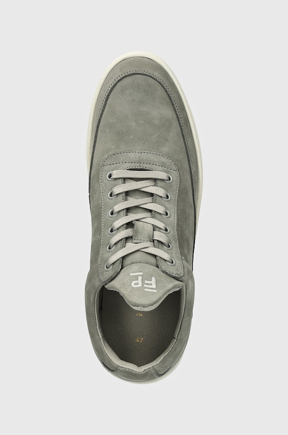 Semišové tenisky Filling Pieces Low Top Ripple Nubuck šedá 10122841878