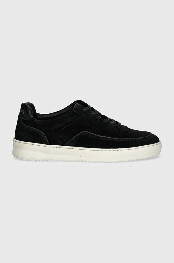Filling Pieces sneakersy zamszowe Mondo Suede Lux 46755071861 czarny SS25