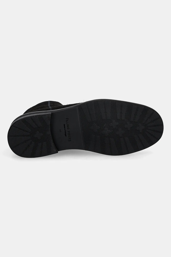 Filling Pieces scarpe in camoscio Western Chelsea Suede 77922791861 nero