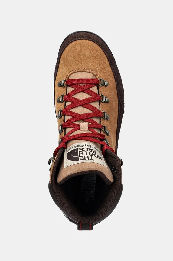 The North Face śniegowce Back to Berkeley IV Leather brązowy NF0A817QOHU1