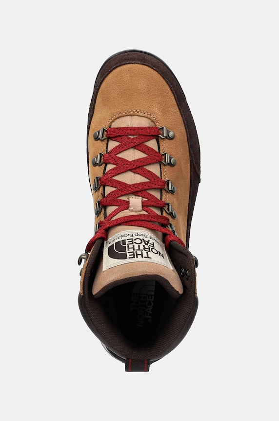 The North Face śniegowce Back to Berkeley IV Leather brązowy NF0A817QOHU1