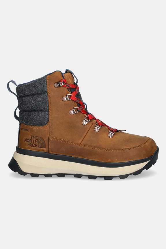 The North Face cizme de iarna Bergen Leather NF0A8A9M8O11 maro AW25