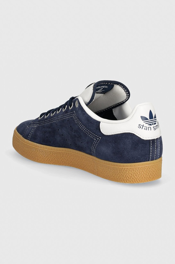 Boty Semišové tenisky adidas Originals Stan Smith CS IG9395 námořnická modř