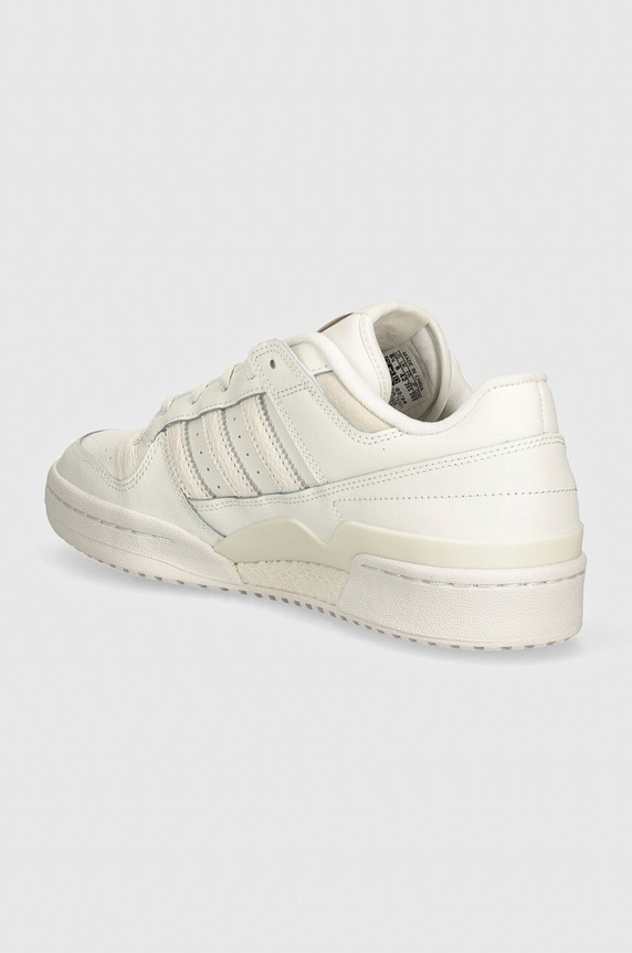 Obuwie adidas Originals sneakersy skórzane Forum Low IH7828 biały