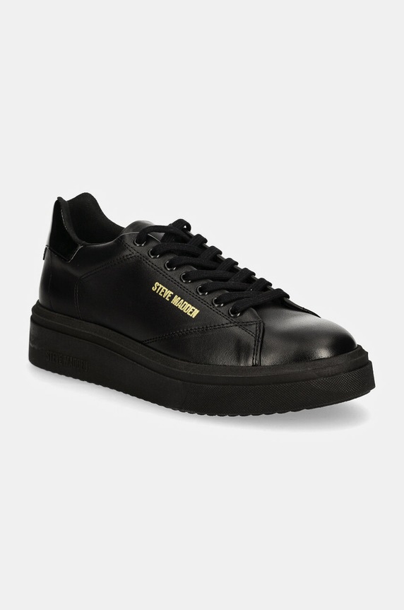 Steve Madden sportcipő Fynner nappa bőr fekete SM12000465.017